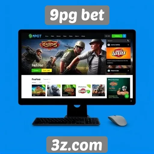 Experiência de usuário no site 9pg bet